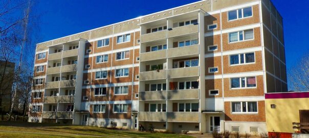 Obnova fasade blog večstanovanjska stavba